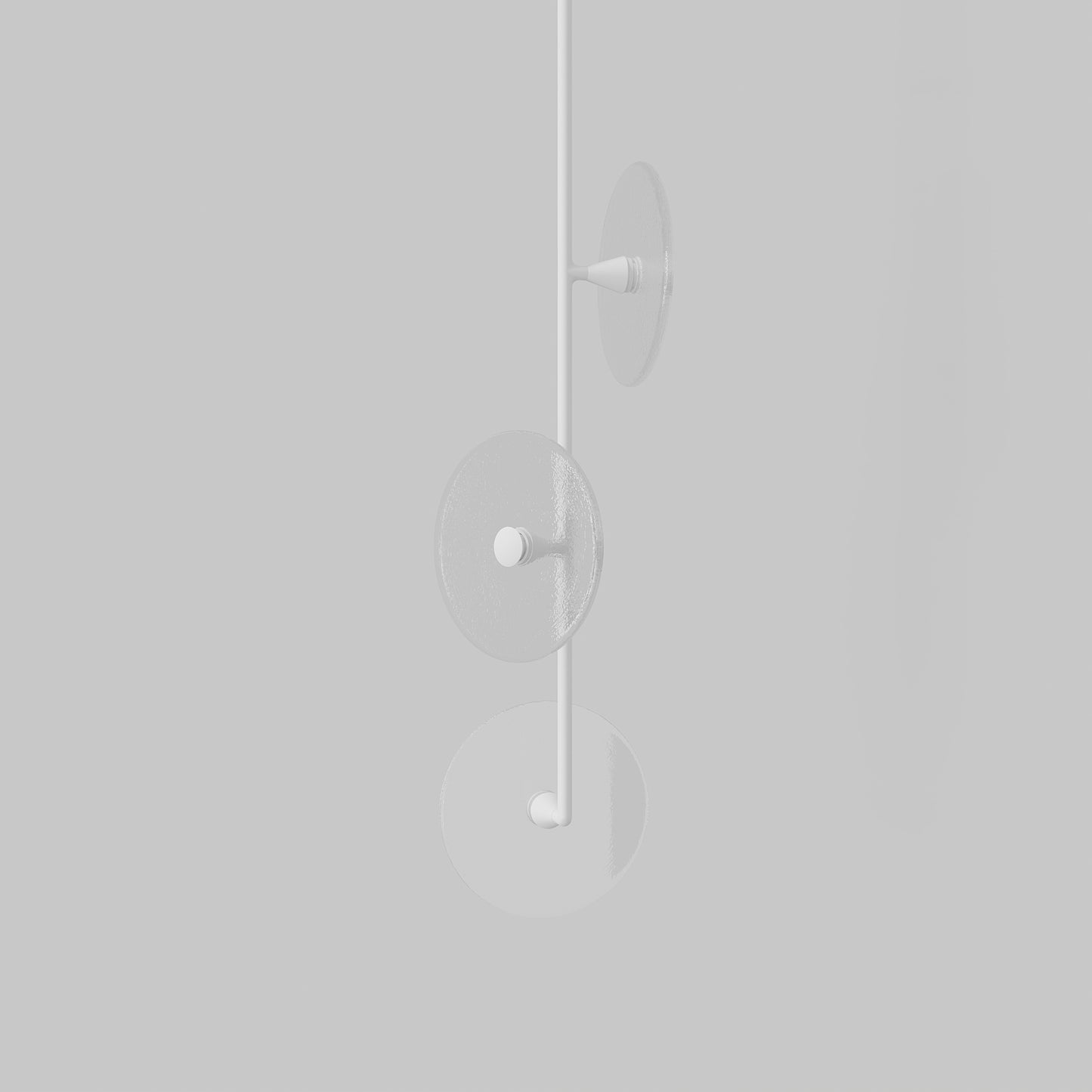 Coral Trio - Pendant Light Off Centered (360 degree)