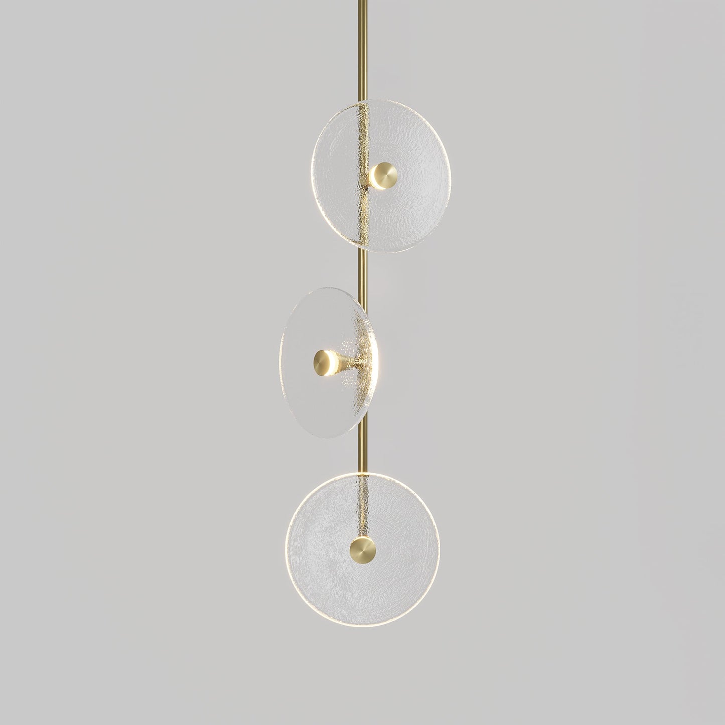 Coral Trio - Pendant Light Off Centered