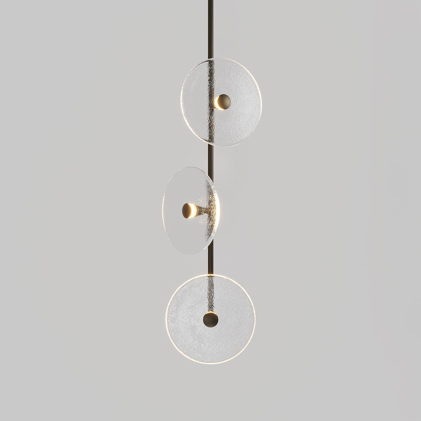 Coral Trio - Pendant Light Off Centered