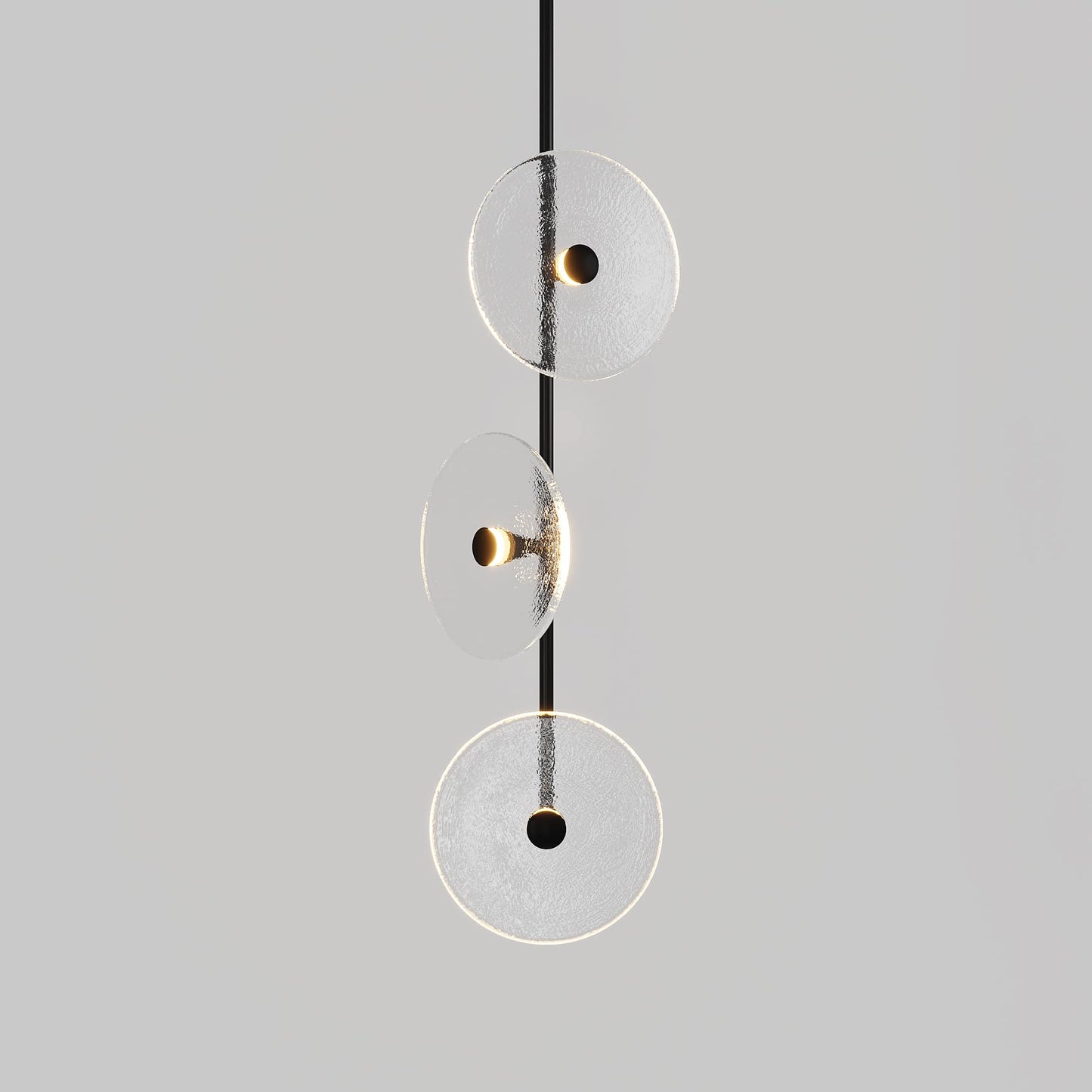 Coral Trio - Pendant Light Off Centered