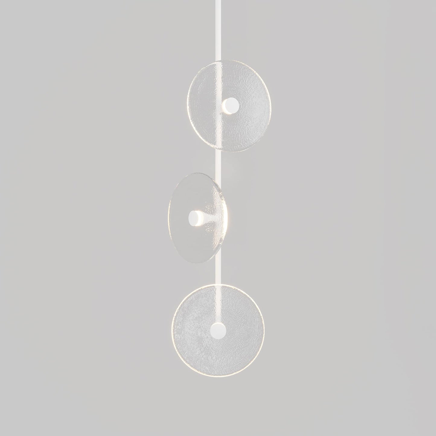 Coral Trio - Pendant Light Off Centered