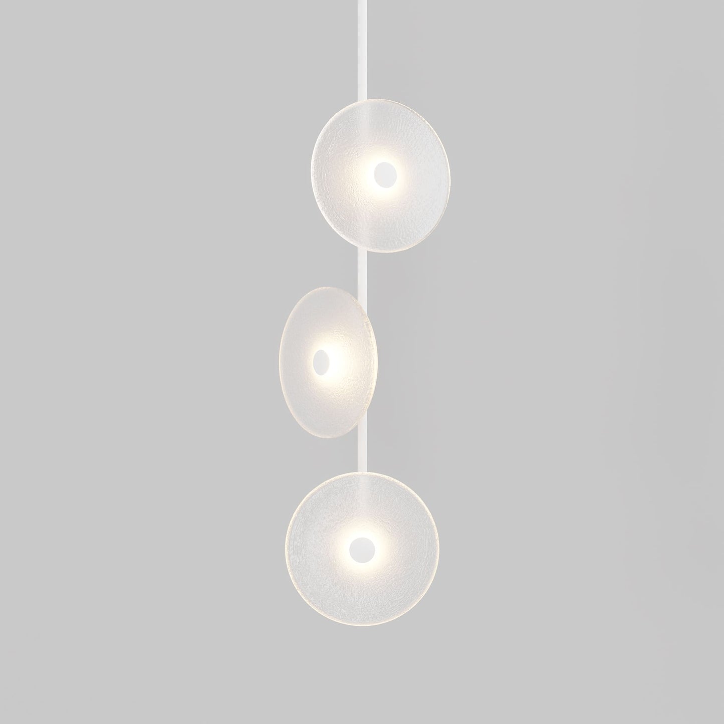 Coral Trio - Pendant Light Off Centered