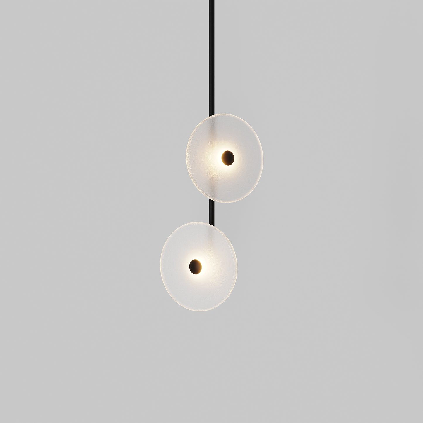Coral Double - Pendant Off Centred
