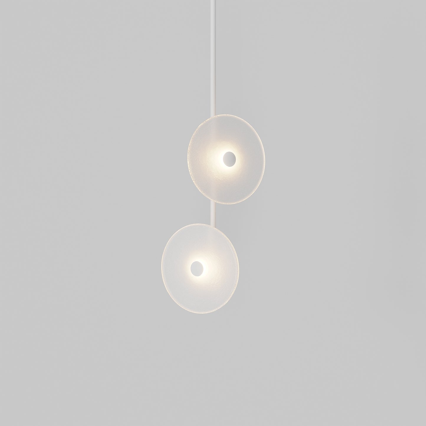 Coral Double - Pendant Off Centred
