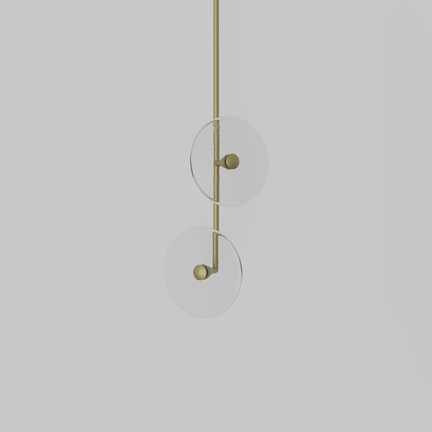 Coral Double - Pendant Off Centred