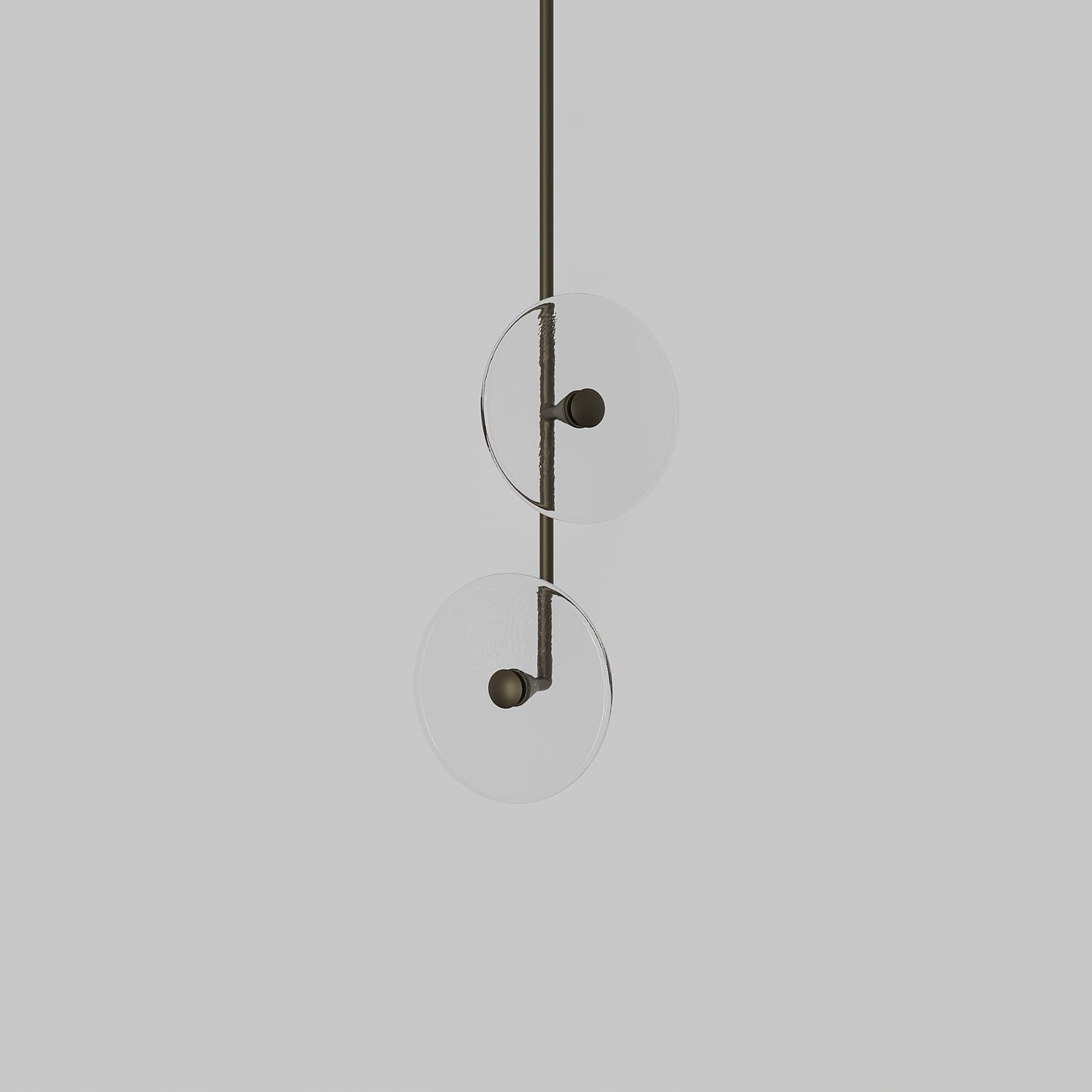 Coral Double - Pendant Off Centred