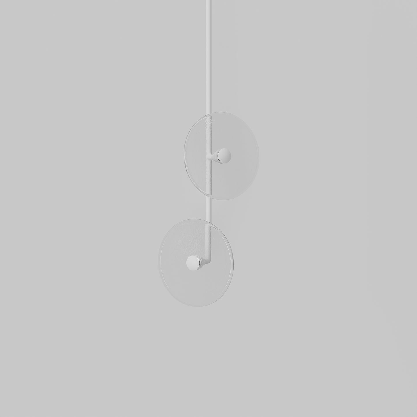 Coral Double - Pendant Off Centred
