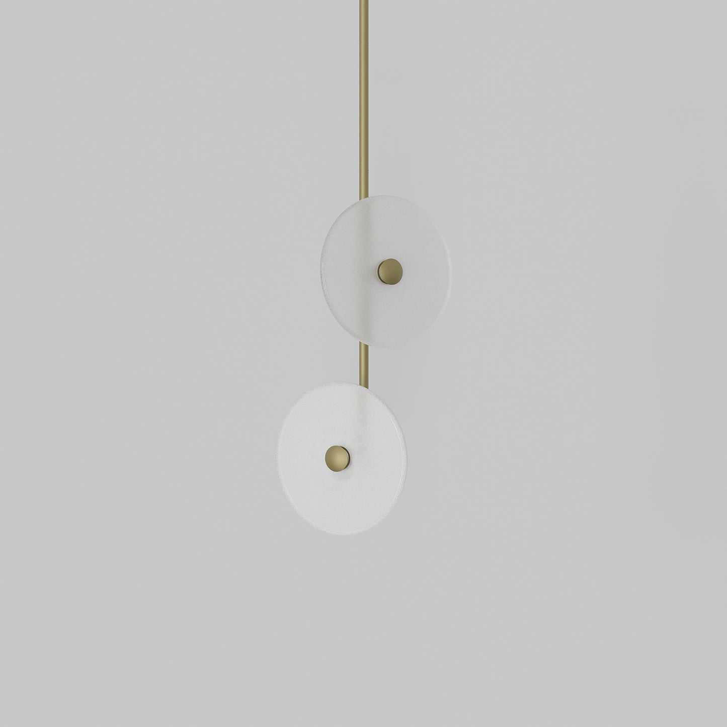 Coral Double - Pendant Off Centred