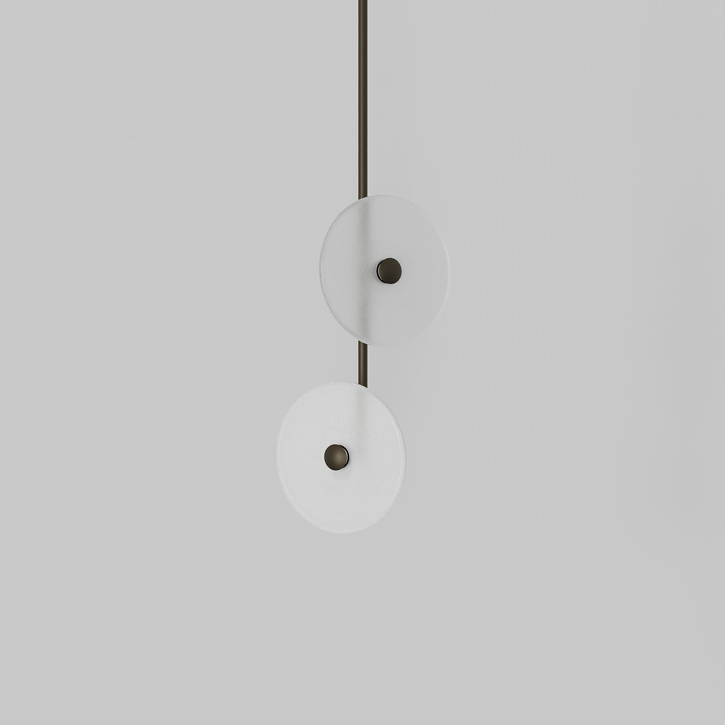 Coral Double - Pendant Off Centred
