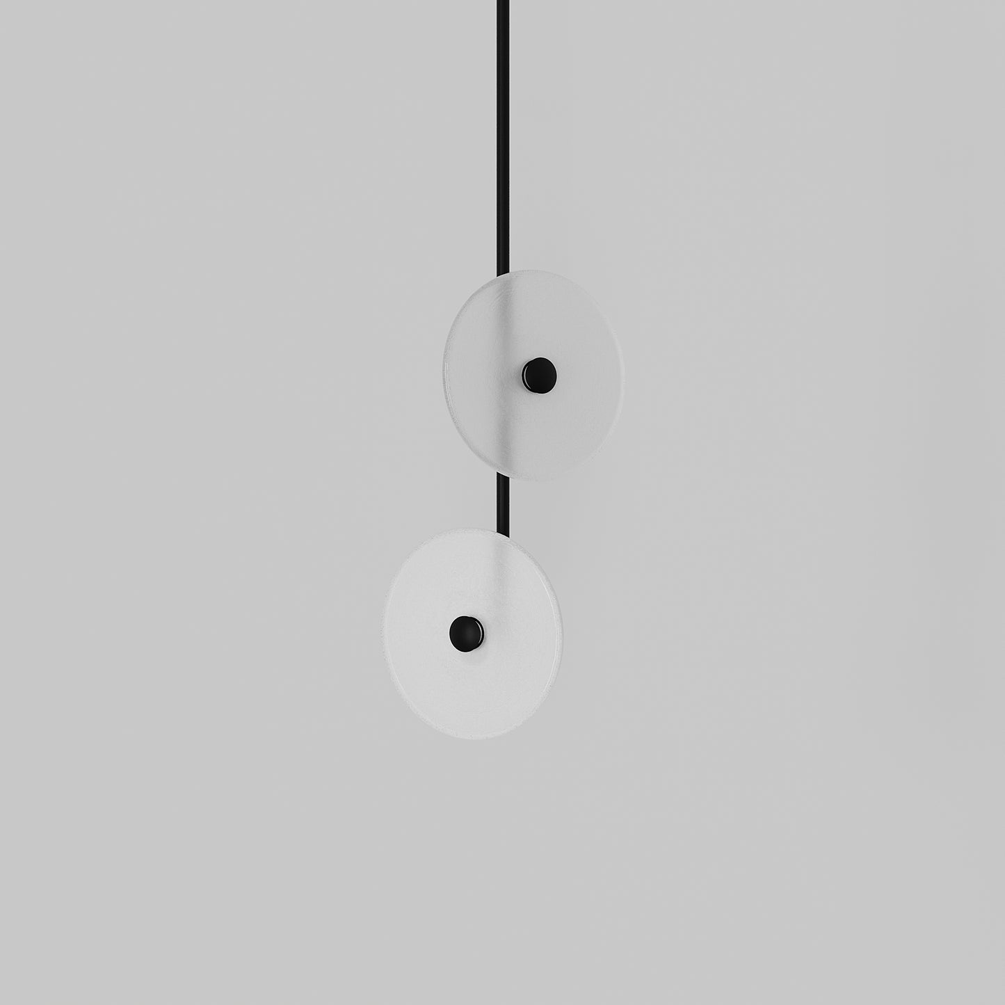 Coral Double - Pendant Off Centred