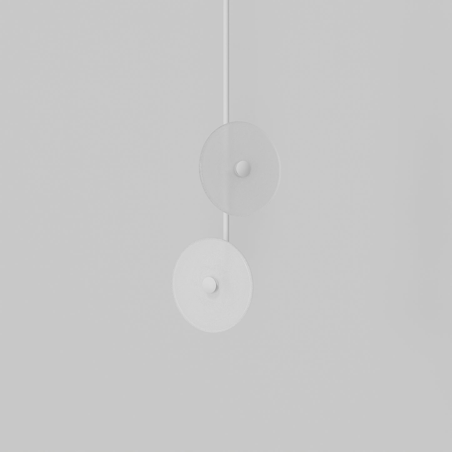 Coral Double - Pendant Off Centred