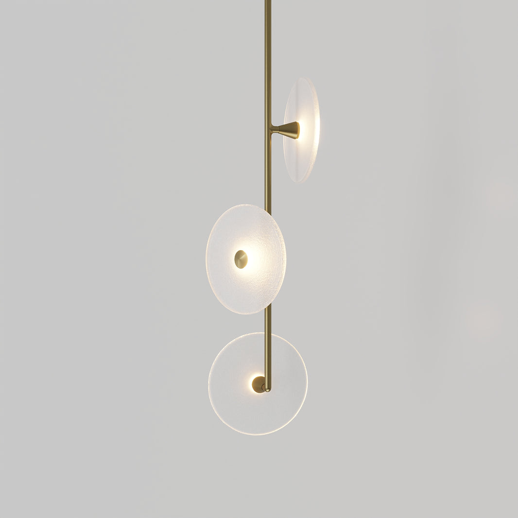 Coral Trio - Pendant Light Off Centered (360 degree)