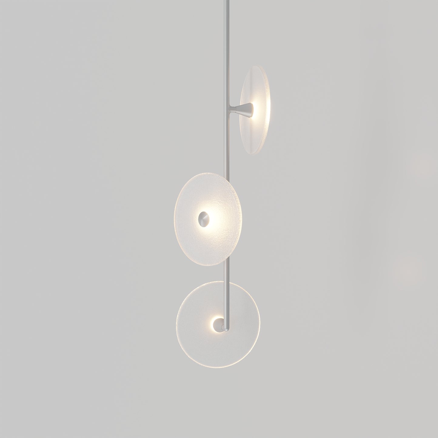 Coral Trio - Pendant Light Off Centered (360 degree)