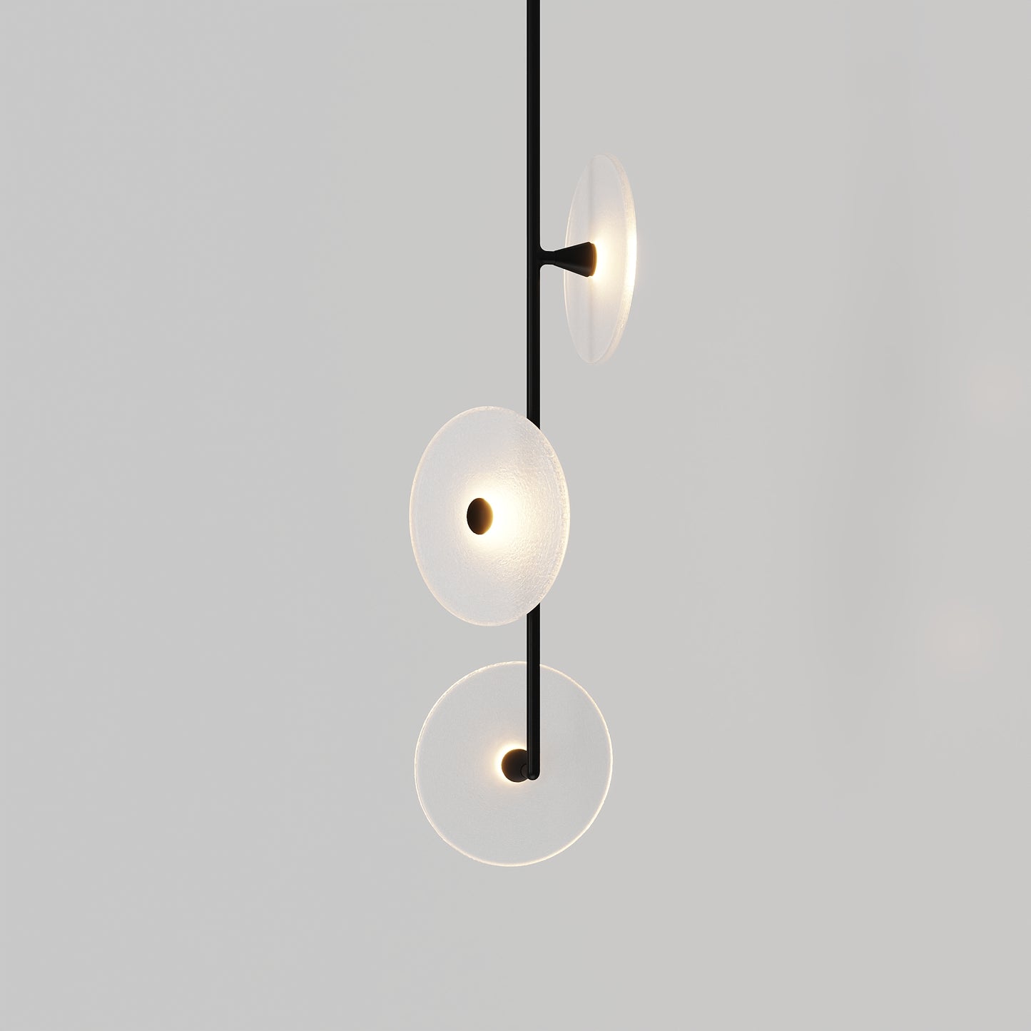Coral Trio - Pendant Light Off Centered (360 degree)