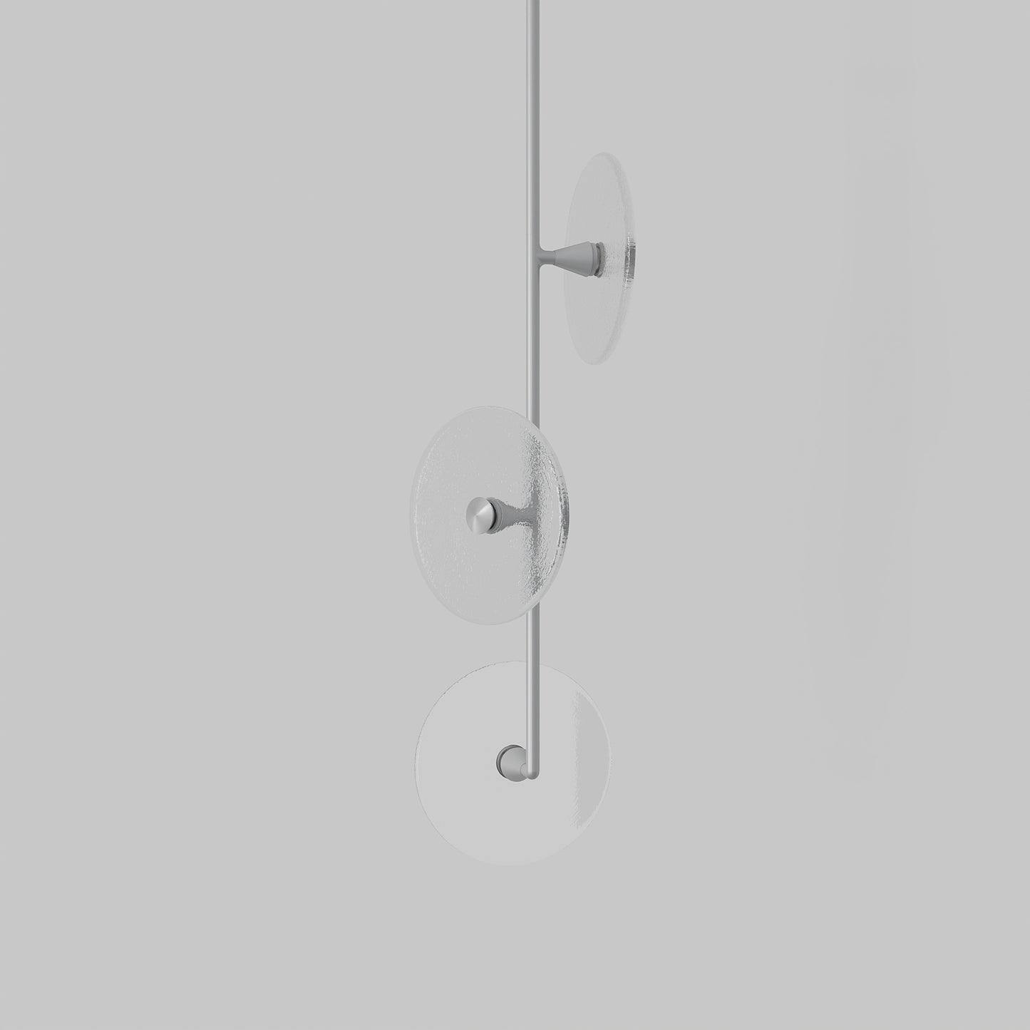 Coral Trio - Pendant Light Off Centered (360 degree)