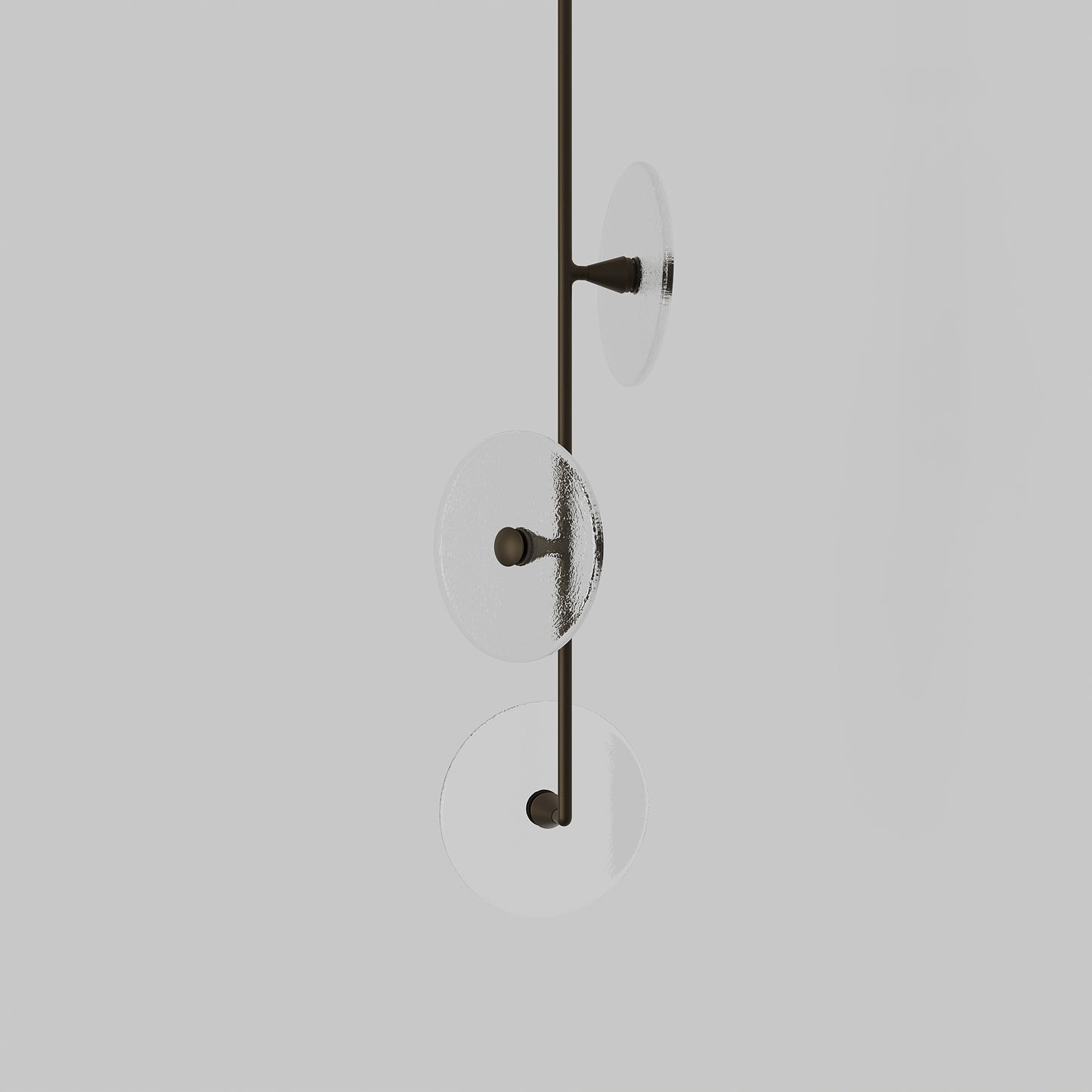 Coral Trio - Pendant Light Off Centered (360 degree)