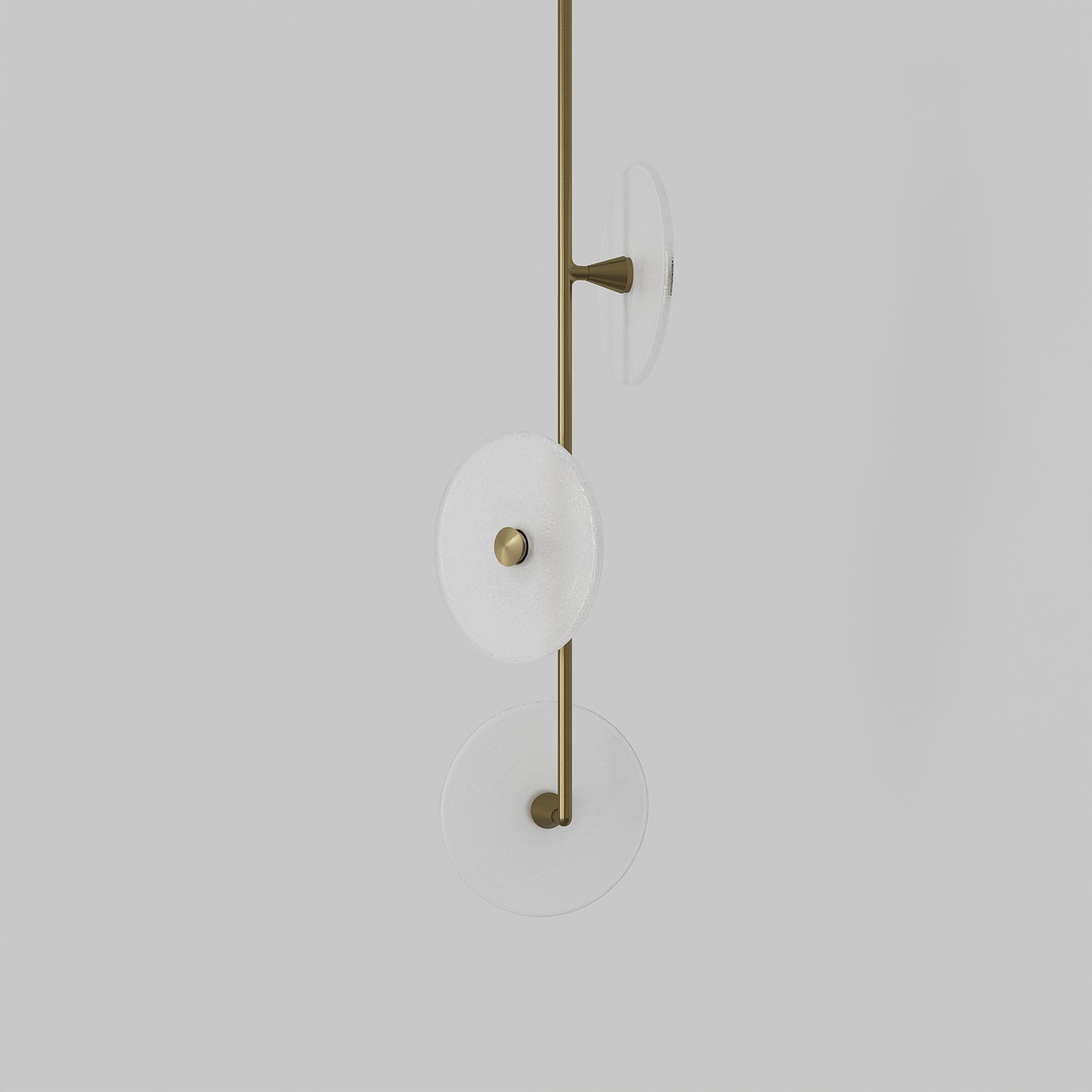 Coral Trio - Pendant Light Off Centered (360 degree)